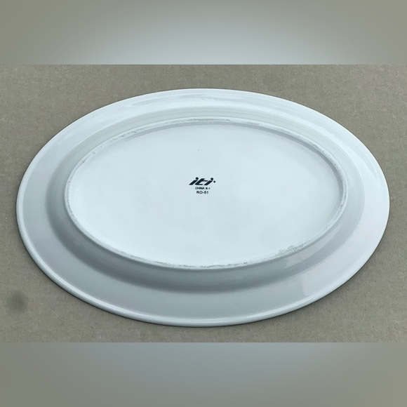 Rare 1980s Vintage BIGGER BETTER FASTER STRONGER UFP 15” Oval Serving Plate - Picture 13 of 16